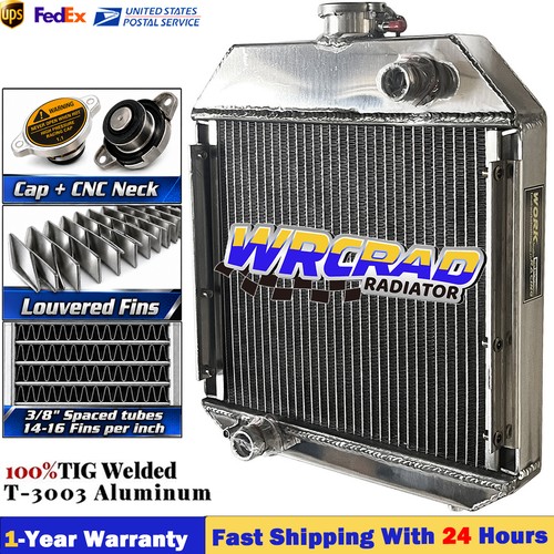 Aluminum tractor radiator for - aluminum,